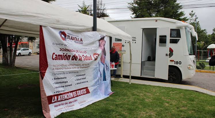 Brinda Camión de la Salud servicios médicos de calidad a habitantes de la Capital